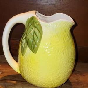 Vintage Lemon Pitcher
